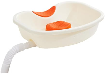 Station de lave-cheveux portable, shampooing bol Station de lavage des | Évier réutilisable avec tuyau de vidange pour le chevet, haicuts et coloration, âgés, enceintes,