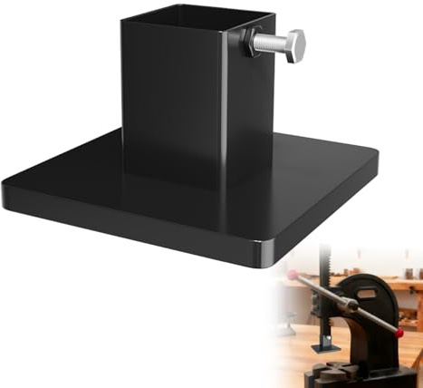 Hand Press Accessory Attachment Foot Compatible with Arbor Press, All-Metal Platen Die Press, Leather Stamping and Die Cutting Machine