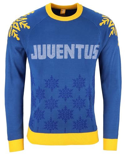 Juventus - Maglione Natalizio, Maglione di Natale 2025, Unisex, Taglia S, Prodotto Ufficiale