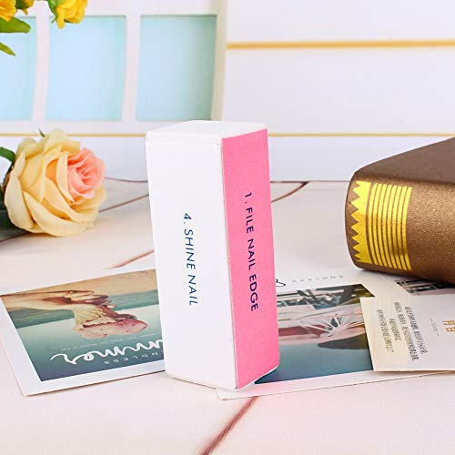 TOPINCN Lima Abrasiva per Blocchi di Tamponi per Unghie per Manicure per Unghie Lucide, Tampone Lucidante per Nail Art per Levigatura e Lucidatura Efficaci, 1-10 Pezzi per Uso Domestico
