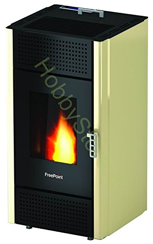 Freepoint-Cadel 98020-20 - Leonora/Miriam Estufa De Pellets, 7 Kw, Marfil