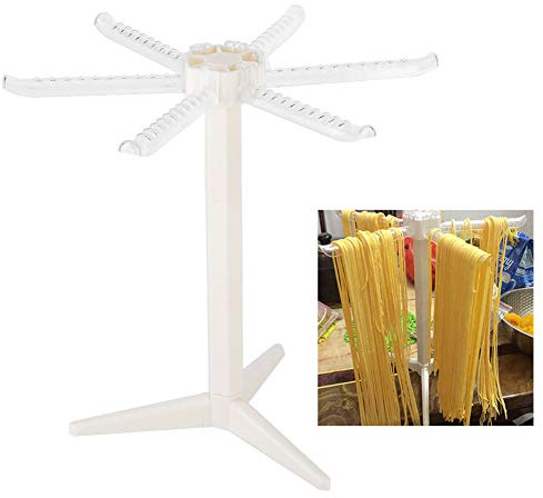 Zerodis Pasta Drying Rack Noodle Stand Household Noodle Dryer Rack Hanging for Home Use Pasta and Spaghetti Dryer Stand with 6