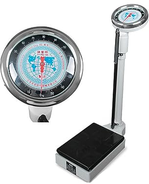 Haushalts-Größen- und Gewichtswaage, medizinische Waage, (70–190 cm, 120 kg/160 kg), mechanische Waage zur Messung von Größe und Gewicht, geeignet for Schulen, Fitnessstudios, Zentren for körperliche