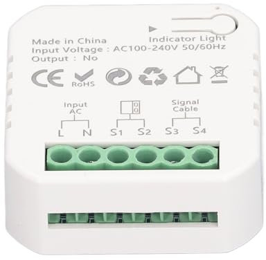 Smart Garage Door Opener, Guarantee Security Automatically Close Countdown 100‑240V Remote Smart Garage Door Opener for Home