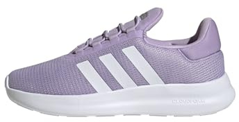 Adidas Donna Lite Racer 4.0 Shoes, Powder Plum/Ftwr White/Silver Met., 38 2/3 EU