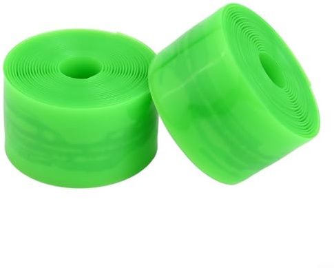 For Bike Tire Liner Rim Strip Puncture Protection Tape Inner Tube Shield Road For Bike Liner Mountain For Bike Guard 2 Pack 34mm 38mm Width For 20 24 26 27 29 Inch(34mm*1.0mm*2300mm Green)
