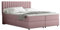 PANDA MÖBEL Everest Boxspringbett 160 x 200 cm Doppelbett mit hochwertiger Bonell-Matratze und Topper, Polsterbett mit Bettkasten, Schlafzimmer, Bequem, Modern, Stilvoll