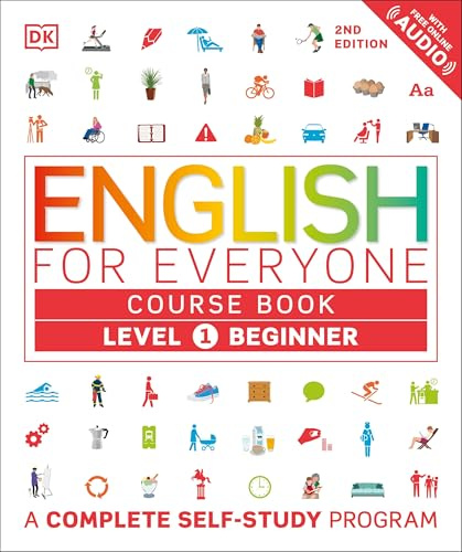 English for Everyone - Level 1 Beginner's Course Book (DK English for Everyone)