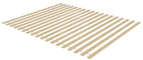 Generisch Rollrost aus Birkensperrholz 160 x 200 cm Bett, Rahmen, Schlafen, Komfort, Holz, natürlich, Schlafzimmer
