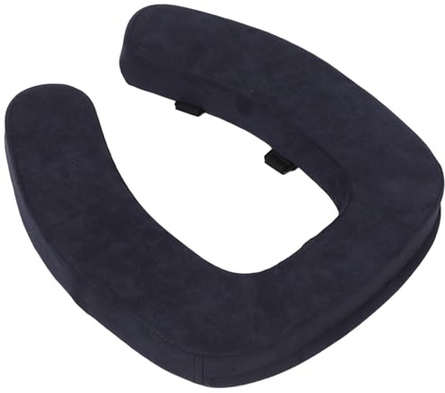 Toyvian Cojín Elevador 40x36.5x5cm Funda Antideslizante de Tela Proporciona Confort y Calidez para Asiento de Inodoro Acolchado y Lavable para Baño en Reuniones Familiares