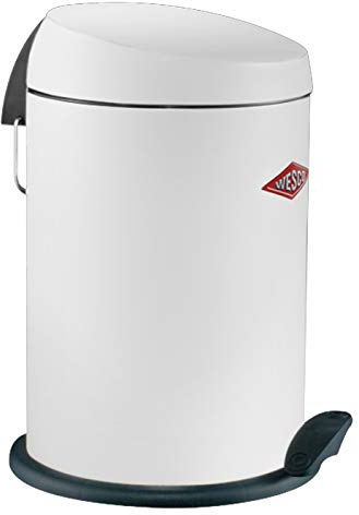 Wesco Tretabfallsammler Capboy 13 Liter weiß