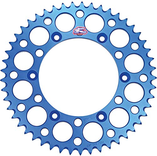 Renthal 150U-520-48GBBU Ultralight Blue 48 Tooth Grooved Rear Sprocket