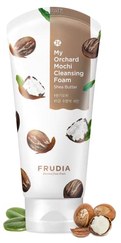 FRUDIA. My Orchard Shea Butter. Espuma Limpiadora con Manteca de Karité. Para Pieles Secas. Refrescante e Hidratante. Textura Refrescante. Jelly Mochi. Contenido 120 gr.