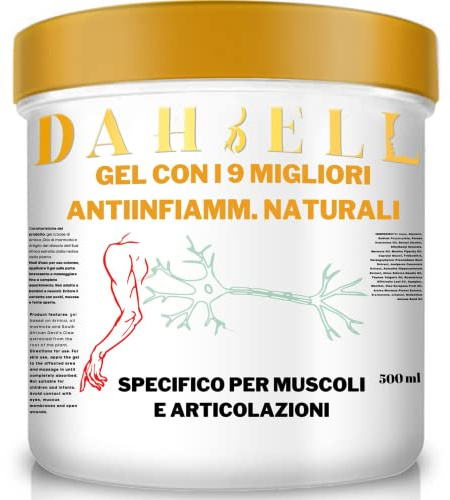 Arnica per cavalli uso umano e artiglio del diavolo forte | arnica gel forte | crema artiglio del diavolo | per muscoli e articolazioni dahbell (500 ml)
