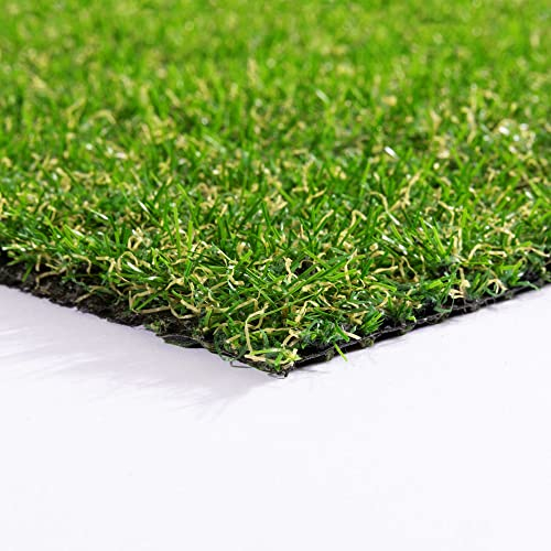 Steffensmeier Sonderposten Kunstrasen | 1m und 2m Breite | Grün | Florhöhe: 18 mm | Größe: 200x200 cm