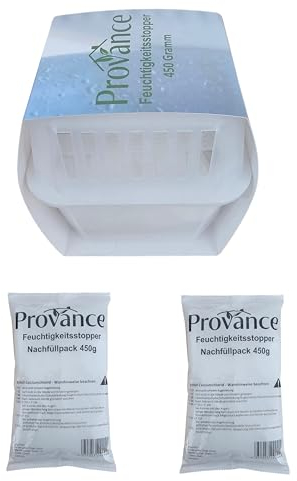 Lot de 2 déshumidificateurs de 450 g de granulés pour sèche-linge