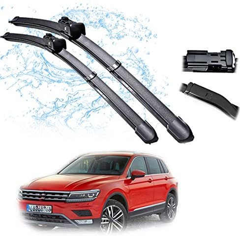 24+22 Vindrutetorkarblad,För VW,För Tiguan MK2 2017 2018 2019 2020 Främre fönsterblad