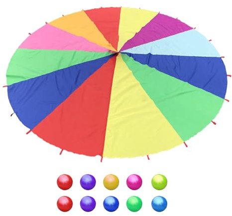 Spela Pacadute - Game Pacadute | Barnfluga | Tent Parachute Game | Barn spelar 6 fot Parache | LeksakTur Balls SPEL PARACCHES