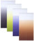 Garduna Flow Plissee # braun 80cm # - mit Farbverlauf - verspannt - Smartfix - Klemmfix - ohne Bohren - viele Größen - Sichtschutz - lichtdurchlässig