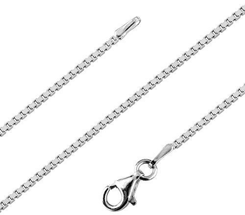 Avesano Venezianerkette 925 Silber Kette Damen 1,2 mm Halskette 101051-050