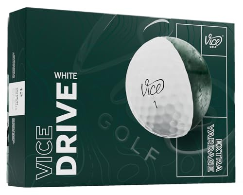 Vice Drive Golf Balls (2025 Model) White