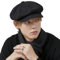Gajaous Klassische Newsboy Hüte, Zwei Größen Newsboy Flat Cap für Männer und Frauen, Modische Baker Boy Mütze Beret Cap