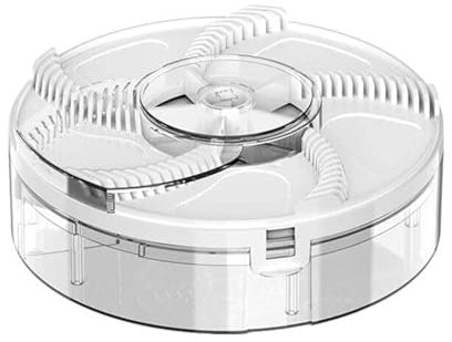 Attrape-appareil électrique, Attrape-mouche automatique, Attrape Mouche Électrique Rotatif à 360°, Piège intérieur, avec Prise USB et Support Mural pour Maison, Cuisine, Restaurant, Hôtel, Bar (Blanc)