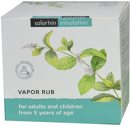 Erkältungsbalsam mit 2 ätherischen Ölen, 20ml, Kinder ab 30 Monaten und Erwachsene, erwärmend, bei Erkältung, schleimlöser, kind, fürs Einreiben, trockener Husten