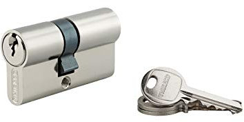 THIRARD - Cylindre à clé crantée 27 x 32 mm nickelé 3 clés