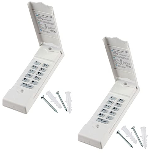 2X Garage Stop Door Opener Remote Keypad for Linear (MDTK)