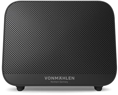 VONMÄHLEN – Air Beats Go kabelloser Bluetooth Lautsprecher klein mit unverwechselbarem Sound – wasserdichte Musikbox für bis zu 10 Stunden Wiedergabezeit – tragbare Bluetooth Box für unterwegs