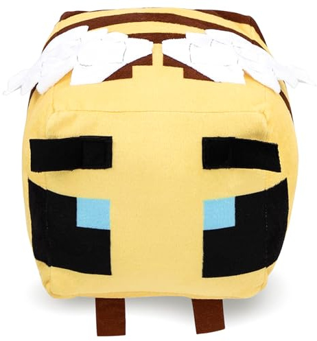 Minecraft Bee Plush Pillow - 30 cm Soft Stuffed Animal