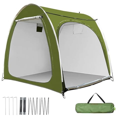 Tienda para Bicicletas,Cobertizo Impermeable para Motocicletas | Tienda De Almacenamiento Exterior Impermeable para Bicicletas con Doble Entrada para Jardín, Césped, Camping Y Patio