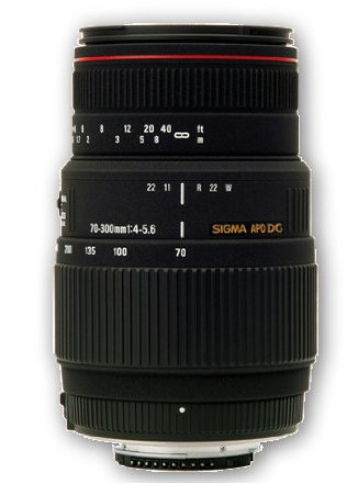 Sigma AF 70 – 300/4 – 5,6 APO Macro Super Lens Per Pentax