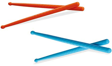 sveltus 2 Paar Fit Sticks Drum It! Partnerkombi in blau & orange Agility Drum
