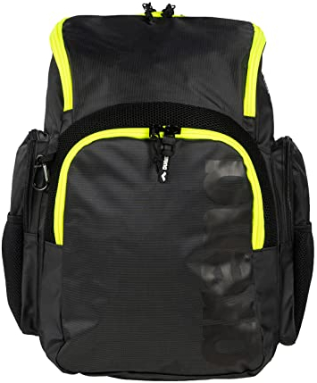 ARENA Spiky III 35 Sportrucksack, Pool-, Turnhallen-, Meer- und Freizeittasche, Schwimmbadtasche aus Wasserabweisendem Stoff mit Gepolsterten Schultergurten, Schulrucksack, 35 Liter
