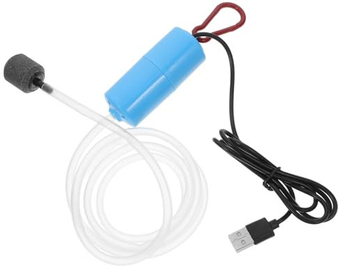 Sosoport Silent USB Luftpumpe Für Aquarien Tragbare Und Kompakte Sauerstoffpumpe Für Fischbecken Leise Und Benutzerfreundlich Für Sauerstoffversorgung