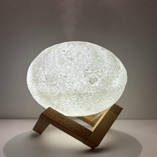 Diffuseur Huiles Essentielles 880ml Grande Capacité, Ultrasonique Silencieux, Brume Froide Jusqu’à 30h, Minuterie + Arrêt Auto, LED 3 Couleurs, Design Bois Clair, Maison Chambre Bureau Spa, LUNO