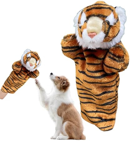 Burattini Animali – 17x40 Cm Pupazzo Ditõ In Peluche Educativo | Burattini A Mano | Gatti E Cuccioli, Racconti Interattivi, Attività In Classe, Morbido Peluche Cotone A Rete
