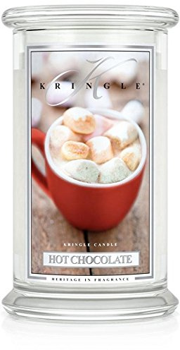 Kringle Candle Hot Chocolate Large 2 Wick Scented Jar Candle