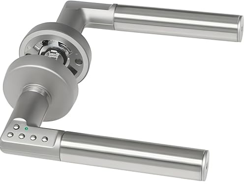 Yale Stainless Steel Electronic Door Handle Set