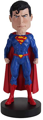 Royal Bobbles Superman 6” DC Comics Bobblehead, Premium Polyresin Lifelike Figure, Unique Serial Number, Exquisite Detail