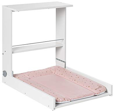 Geuther Wicki 4872 WE 074 Wall-Mounted Changing Shelf 12.97 kg White