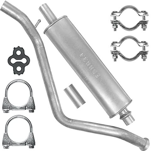 Adamot Mitteltopf Auspuff Mittelschalldämpfer für C4 1 I 307 2.0