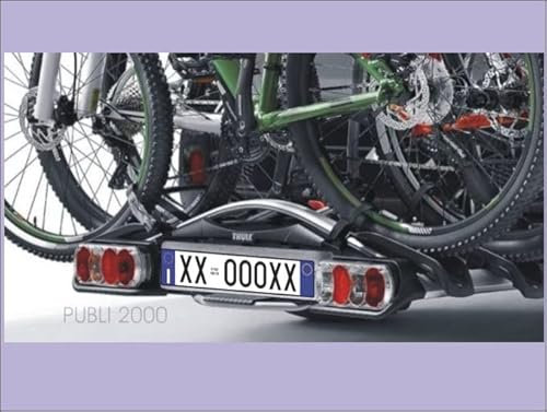 (PUBLI 2000) TARGA REPLICA POSTERIORE PER PORTABICI IN ALLUMINIO COMPOSITO - COMUNICA IL NUMERO DI TARGA A: publi2000@libero.it - 3282918072