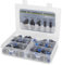 Bwintech 46 Pcs 10mm pneumatischer schneller Druck in Connect Air Tube Fitting Kit, (10mm gerade/Ellbogen/Tee/Splitter Stecker und 6-10,8-10,10-12mm Verringerung Stecker)