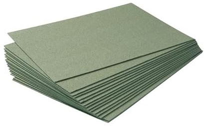 Ecopanel Panneau de sous-couche acoustique rectangulaire pour parquet flottant ou massif en fibre de bois 3mm 4mm 5.5mm 7mm (5mm (15 pcs/7 m2))