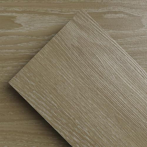 ATOPOSE Vinyl Flooring | Self Adhesive Flooring Plank with Wood Effect | Peel and Stick Floor Tiles | 6×36 18pcs Waterproof for Bedroom Office Floor Plank(2.51m²,New western Oak)