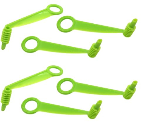 6 Pcs Spiral Cutter, Vegetable Spiralizer, Courgette Spiralizer, Spiralizer, Spiralizer for Vegetables, for Slicing of Cucumbers, Potatoes, More, Vegetable and Fruit Manual Spiral Knife