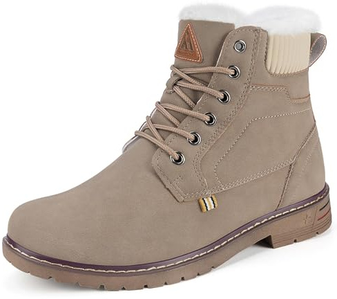 Hombre Botas de Nieve Al Aire Libre Senderismo Impermeables Deportes Trekking Zapatos Invierno Forro Piel Sneakers Calientes Botines